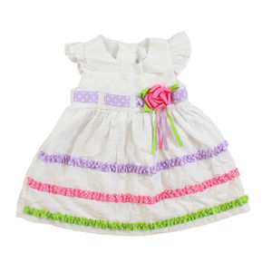 Rare, Too! Girls White Dress size: 6-9 Months